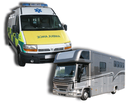 A Class HGV LGV Driver Training Ambulance and Lorry